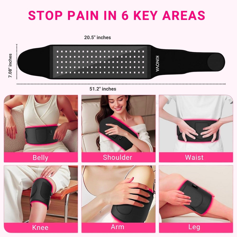 Kinova Red Light + Infrared Therapy Belt