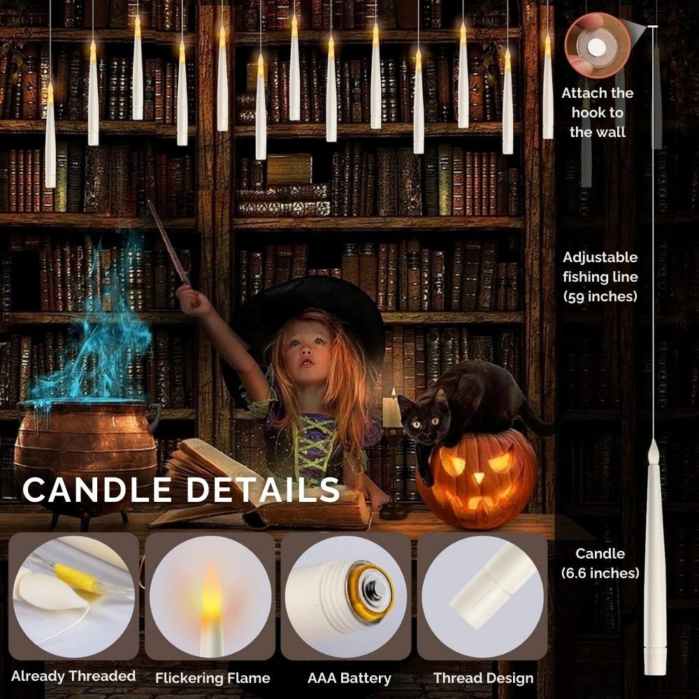 Floating Candles & Magic Wand Kit - TrendyTots