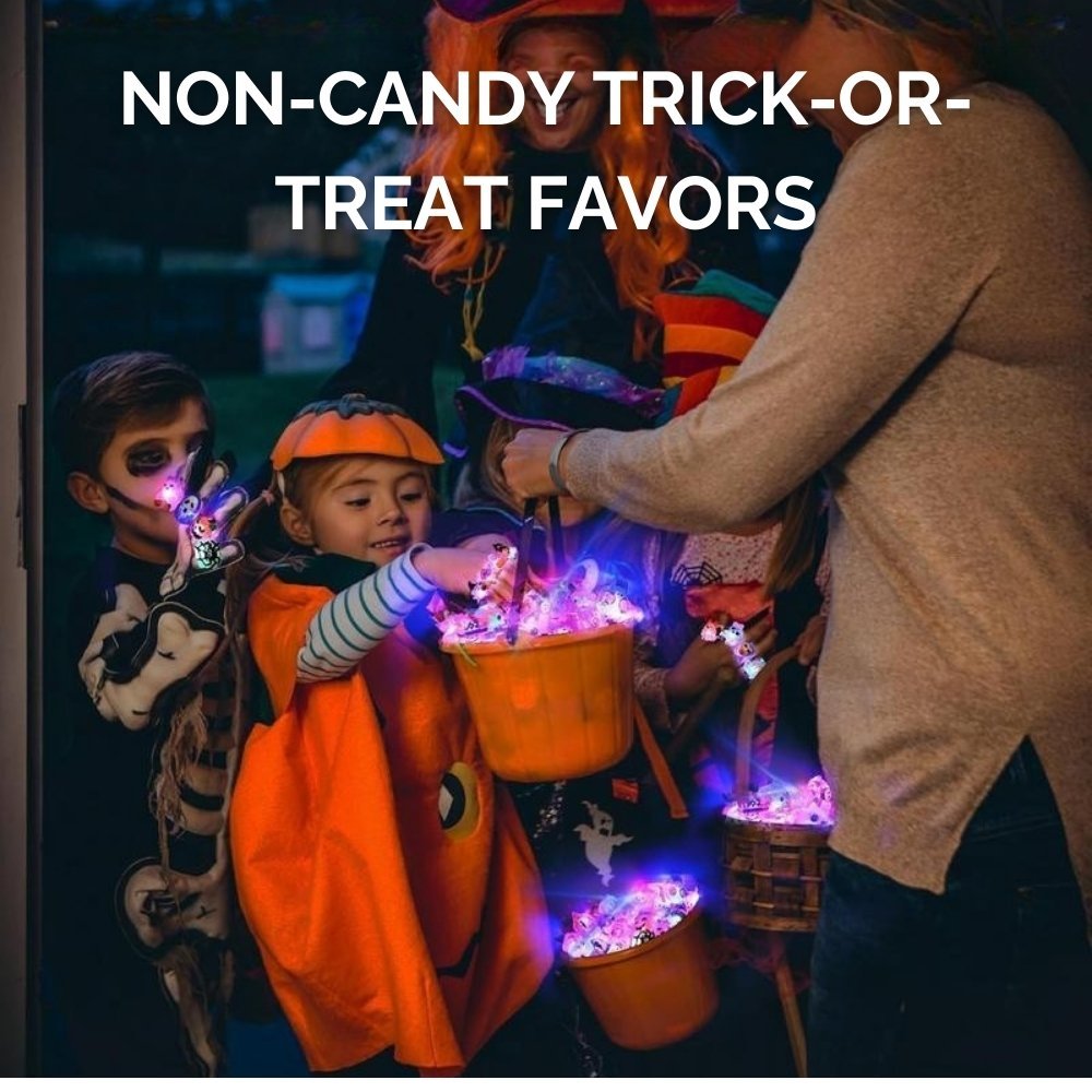 Halloween LED Rings Pack (50 pcs) - TrendyTots
