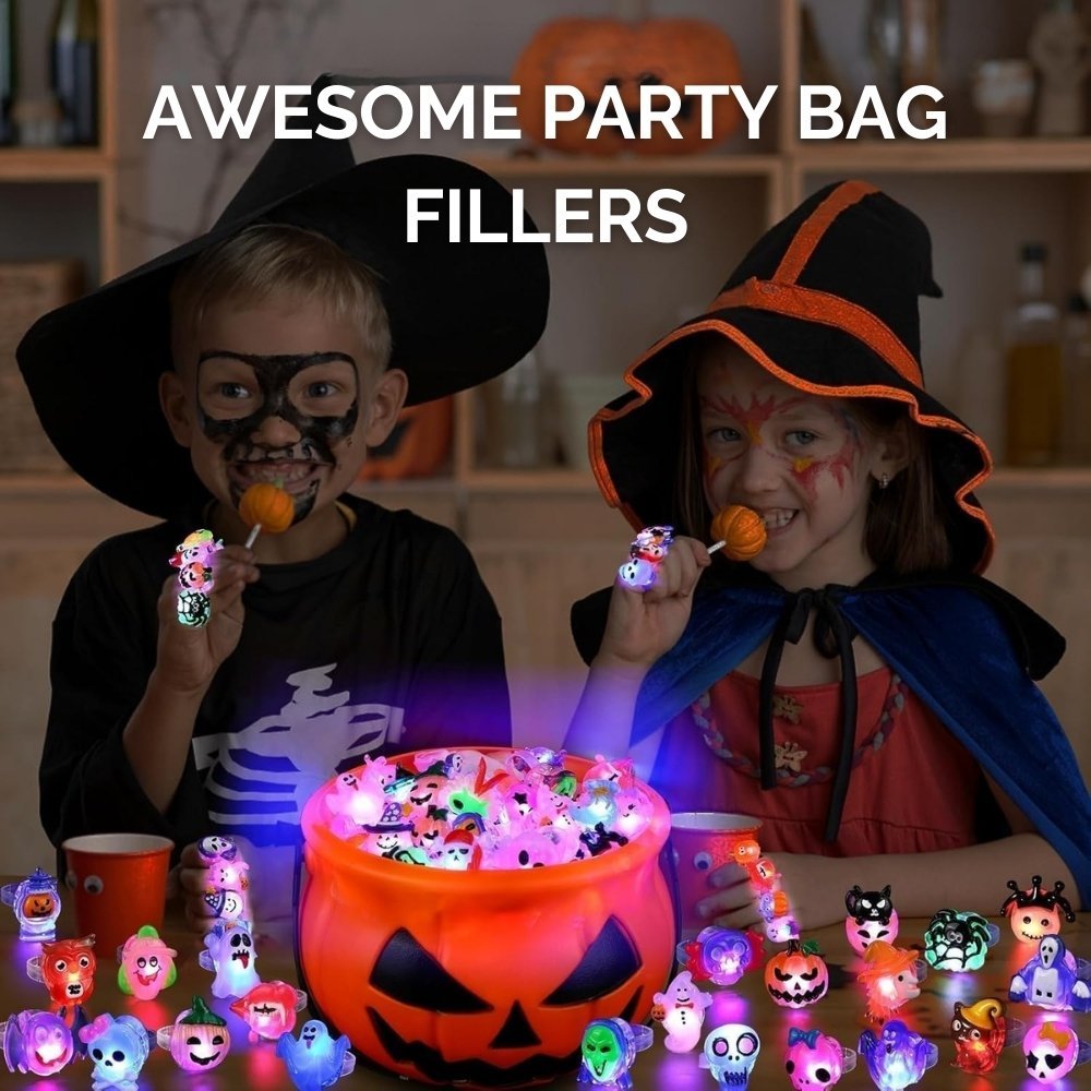 Halloween LED Rings Pack (50 pcs) - TrendyTots